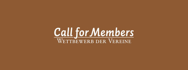 Logo Bundesstiftung "Call for Members"